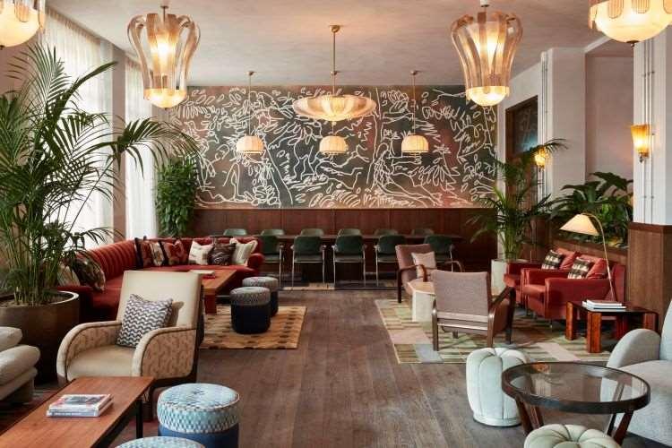 The Hoxton Charlottenburg Berlín Interior foto